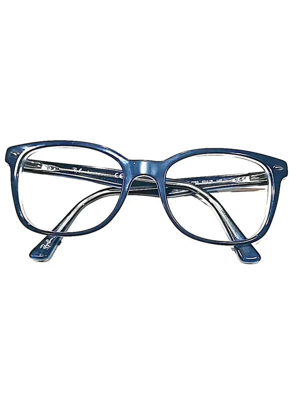Ray Ban RB5285 5763 Glossy Blue Eyeglasses Frame 53-19 145